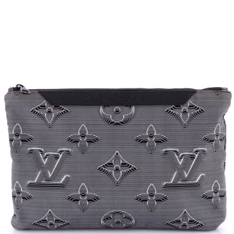Louis Vuitton Reversible Pouch Limited Edition 2054 Monogram Textile