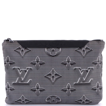 Louis Vuitton Reversible Pouch Limited Edition 2054 Monogram Textile