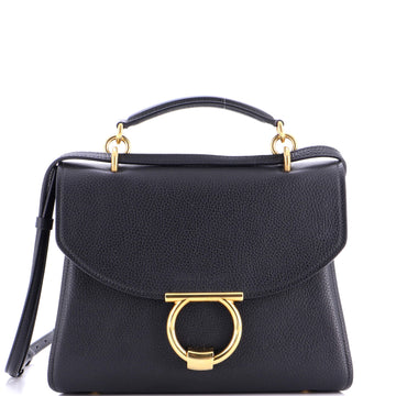 Salvatore Ferragamo Margot Satchel Leather Small