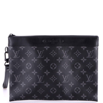 Louis Vuitton Pochette To-Go Monogram Eclipse Canvas MM