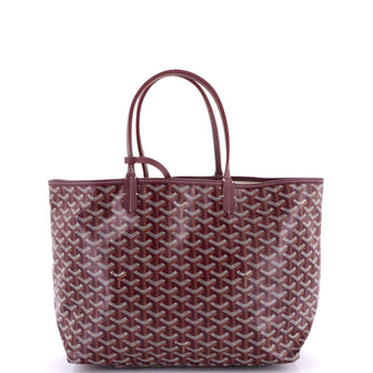 Goyard Saint Louis Tote Coated Canvas PM