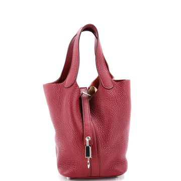 Hermes Picotin Lock Bag Clemence PM