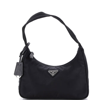 Prada Re-Edition 2000 Hobo Tessuto Mini