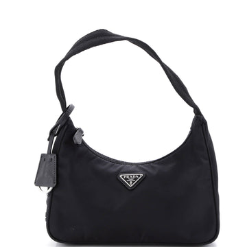 Prada Re-Edition 2000 Hobo Tessuto Mini
