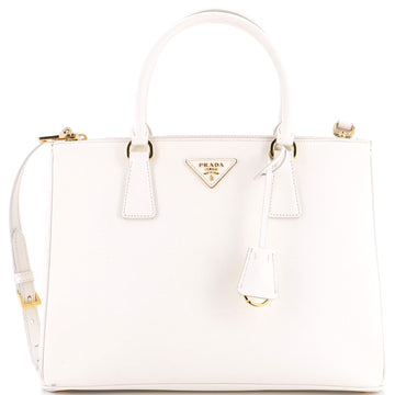 Prada Galleria Double Zip Tote Saffiano Leather Medium