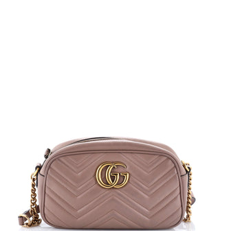 Gucci GG Marmont Shoulder Bag Matelasse Leather Small