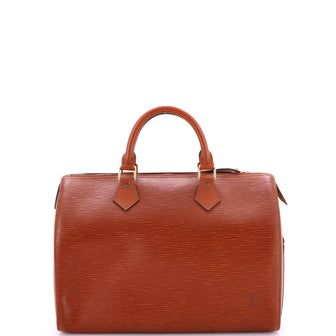 Louis Vuitton Speedy Handbag Epi Leather 30