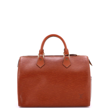 Louis Vuitton Speedy Handbag Epi Leather 30