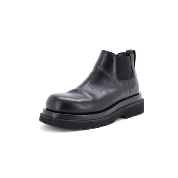 Bottega Veneta Men's Lug Cropped Boots Leather