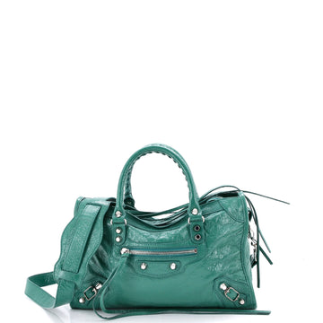 Balenciaga City Classic Studs Bag Leather Small