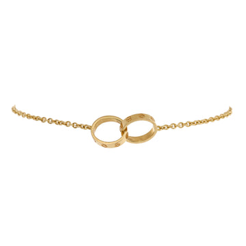 Cartier Love Interlocking Bracelet 18K Yellow Gold