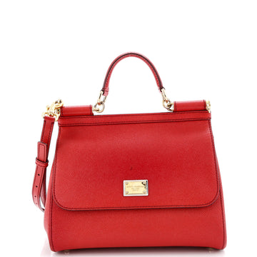 Dolce & Gabbana Miss Sicily Bag Leather Medium