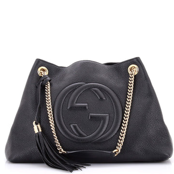 Gucci Soho Chain Strap Shoulder Bag Leather Medium