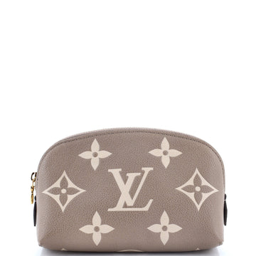 Louis Vuitton Cosmetic Pouch Bicolor Monogram Empreinte Giant