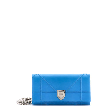 Christian Dior Diorama Croisiere Chain Wallet Lambskin