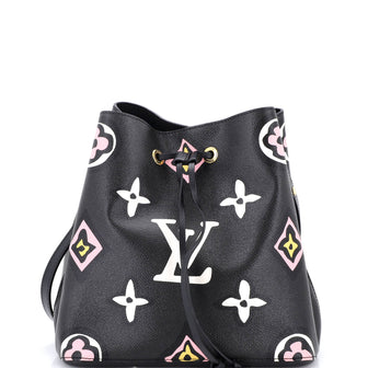 Louis Vuitton NeoNoe Handbag Wild at Heart Monogram Giant MM