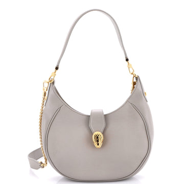 Bvlgari Serpenti Ellipse Crossbody Bag Leather Small