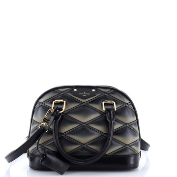Louis Vuitton Alma Handbag Malletage Leather BB