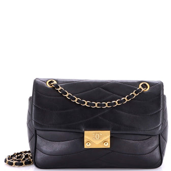 Chanel Pagoda Flap Bag Quilted Lambskin Medium