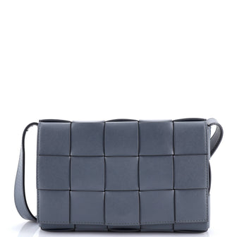 Bottega Veneta Cassette Crossbody Bag Maxi Intrecciato Leather