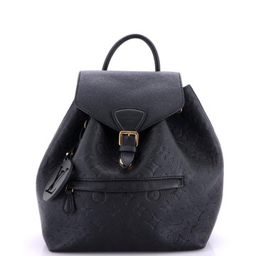 Louis Vuitton Montsouris NM Backpack Monogram Empreinte Leather PM