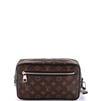 Louis Vuitton Kasai Clutch Macassar Monogram Canvas