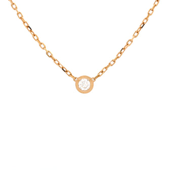 Cartier Cartier D'Amour Pendant Necklace 18K Rose Gold with Diamond Small