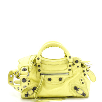 Balenciaga Neo Cagole City Bag Leather Small