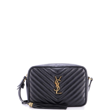 Saint Laurent Lou Camera Bag Matelasse Chevron Leather Small