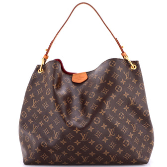 Louis Vuitton Graceful Handbag Monogram Canvas MM
