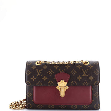 Louis Vuitton Victoire Handbag Monogram Canvas and Leather