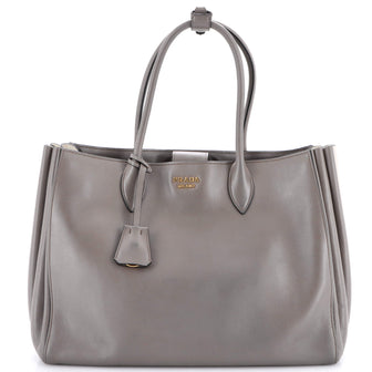 Prada Soft Bibliotheque Tote City Calfskin Large