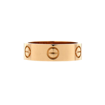 Cartier Love Band Ring 18K Yellow Gold