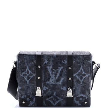 Louis Vuitton Trunk Messenger Bag Limited Edition Monogram Pastel Noir PM