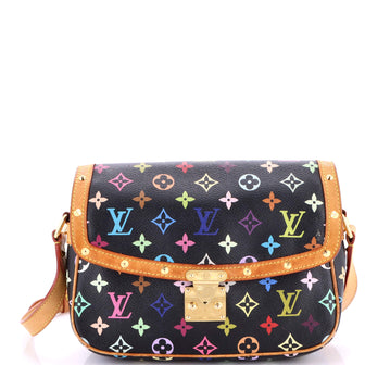 Louis Vuitton Sologne Handbag Monogram Multicolor