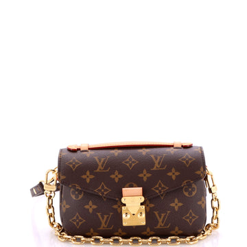 Louis Vuitton Pochette Metis Monogram Canvas East West