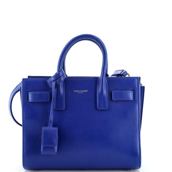 Saint Laurent Sac de Jour Bag Leather Nano