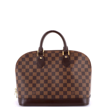 Louis Vuitton Vintage Alma Handbag Damier PM