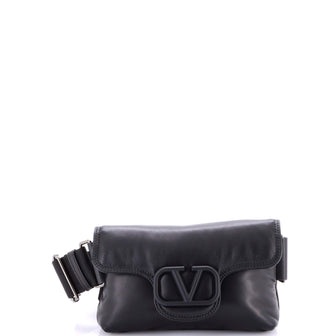 Valentino Garavani VLogo Loco Waist Bag Leather Small