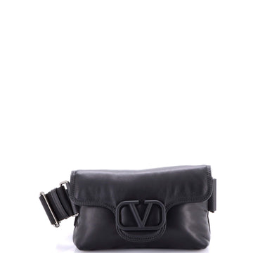 Valentino Garavani VLogo Loco Waist Bag Leather Small
