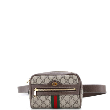 Gucci Ophidia Belt Bag GG Coated Canvas Small