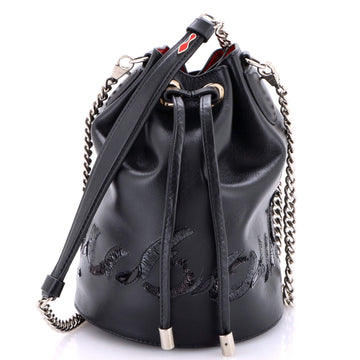 Christian Louboutin Marie Jane Bucket Bag Leather