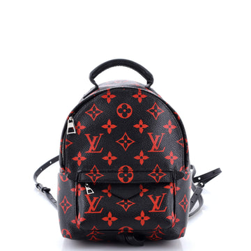 Louis Vuitton Palm Springs Backpack Limited Edition Monogram Infrarouge Mini