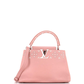 Louis Vuitton Capucines Bag Limited Edition Sweet Brogues Leather PM