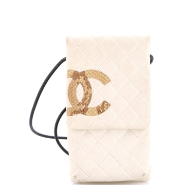 Chanel Cambon Flap Crossbody Bag Quilted Lambskin