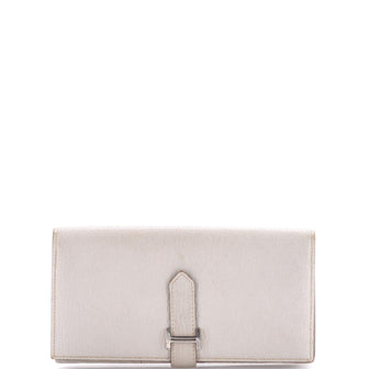 Hermes Bearn Wallet Chevre Mysore Long