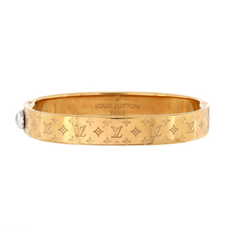 Louis Vuitton Nanogram Cuff Bracelet Metal