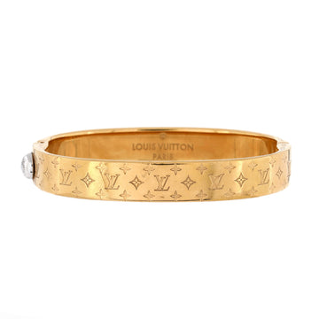 Louis Vuitton Nanogram Cuff Bracelet Metal