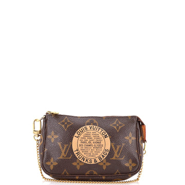 Louis Vuitton Pochette Accessoires Limited Edition Monogram Canvas Mini