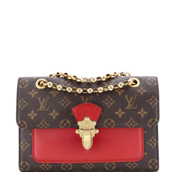 Louis Vuitton Victoire Handbag Monogram Canvas and Leather